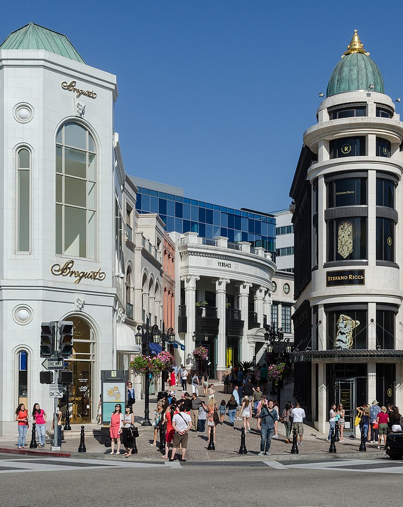 Beverly Hills Real Estate market, featuring Rodeo Drive, for Pacific Home Appraisers Services